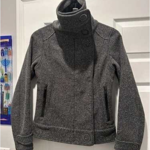 lululemon athletica Jackets & Blazers - lululemon Audrey Tweed Funnel Neck Jacket